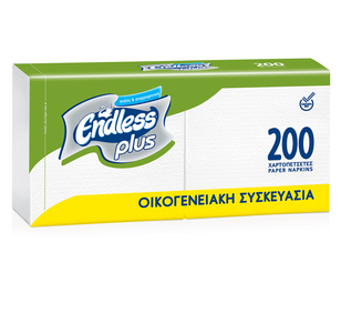 SERVIETTE ENDLESS PLUS - BLANC - 2PACK